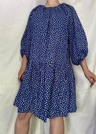 Бавовняна сукня h&m