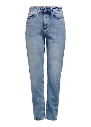 Джинси onlveneda life mom jeans rea7452 noos 15193864 light blue denim only m/32 блакитний 15193864lightbluedeni