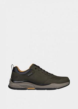 Кроссовки relaxed fit: benago - hombre 210021olv skechers 10 (43) хаки 210021olv 42