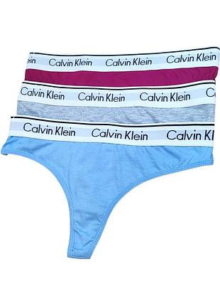 Женские трусики-бикини, calvin klein набор 3шт. маломерят