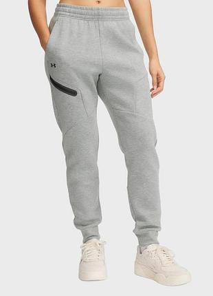 Штани спортивні unstoppable flc jogger 1379846-348 under armour l сірий 1379846-348
