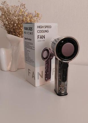 Потужний портативний турбо вентилятор fan x05 high speed cooling fan