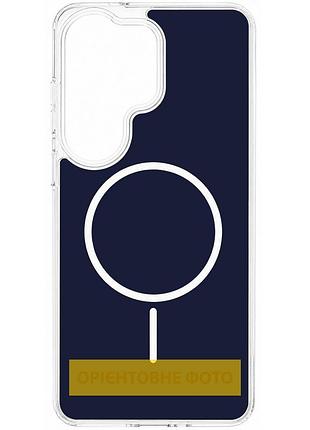 Чехол tpu+pc nami with magsafe для samsung galaxy s26+ midnight blue