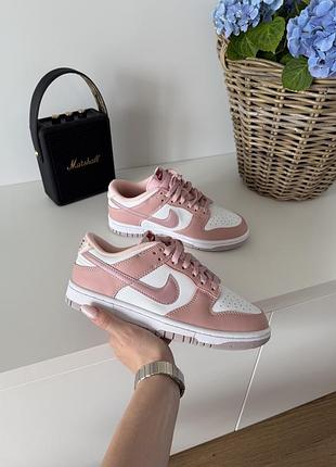 Кросівки nike dunk low pink 41