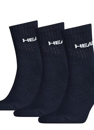 Шкарпетки head short crew 3ppk unisex синій унісекс 35-38