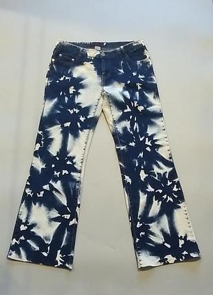 Джинсы клеш женские тай-дай 8.p.m jeans, l.