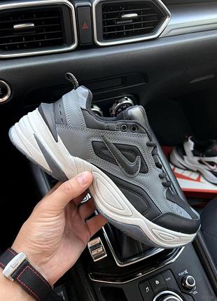 Кросівки чоловічі nike m2k tekno grey black 42