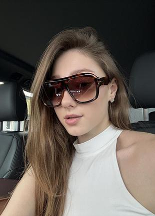 Жіночі окуляри tom ford brown/leo