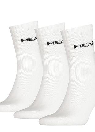Шкарпетки head short crew 3ppk unisex білий унісекс 35-38