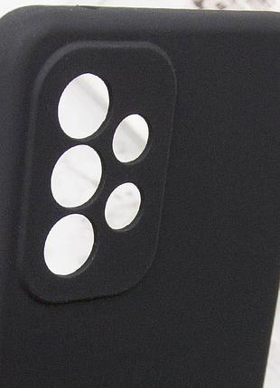 Чехол silicone cover lakshmi full camera (aaa) для samsung galaxy a52 4g / a52 5g / a52s черный / black