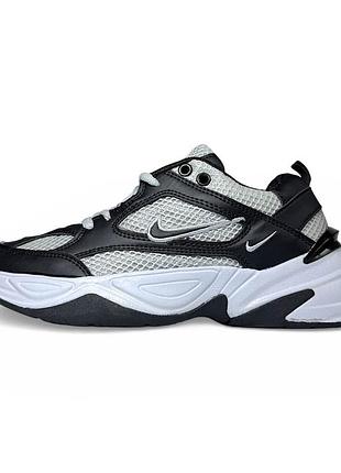 Кросівки nike m2k tekno black & gray 40