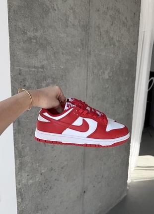 Кросівки nike sb dunk red premium