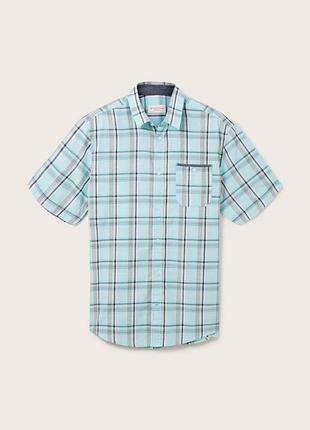 Рубашка 1037066-31821 tom tailor l голубой 1037066-31821 xxl