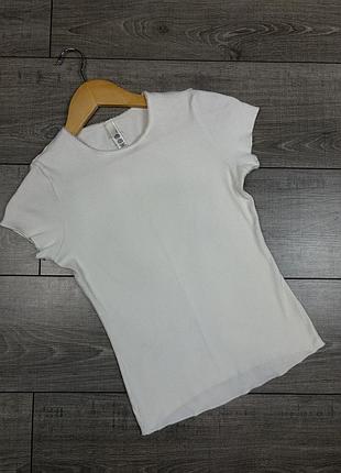 Оригінальна базова футболка в рубчик skims soft lounge lace lounge shirt