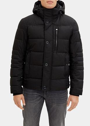Куртка padded jacket 1032486-29999 tom tailor l чорний 1032486-29999