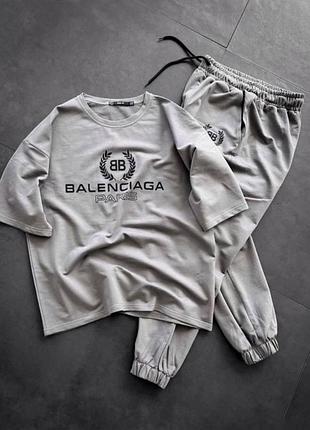 Мужской костюм двойка из двунитки, размеры: m (48-50) l (52-54)