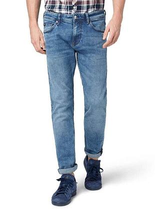 Джинсы piers slim jeans 1008446-10280 tom tailor 30/32 голубой 1008446-10280 31/34