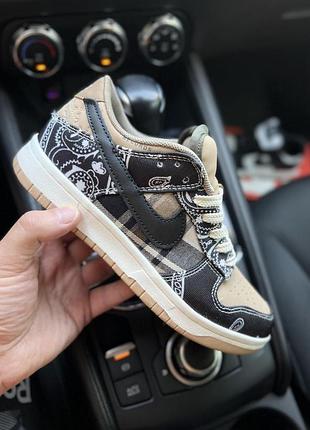 Кросівки nike sb dunk low travis scott 41