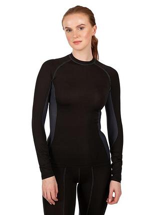 Термофутболка exploit - female baselayer top tp75 fabltpg20007-black trespass l чорний fabltpg20007-black