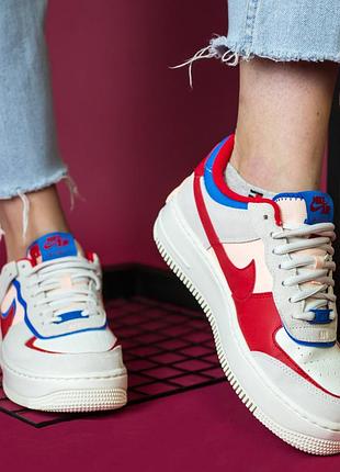 Кроссовки nike air force 1 shadow cu8591-100