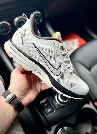 Кроссовки nike air zoom арт 21598 (мужские, найк, сетка) 43
