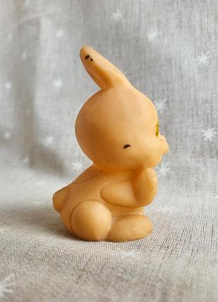 Резиновая игрушка зайчик ссср 5