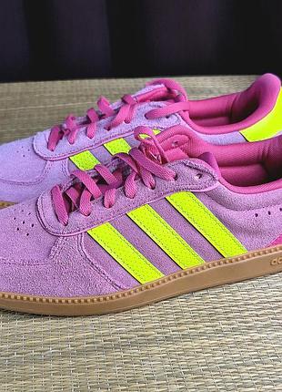 Оригинальный 100% женские кроссовки adidas breaknet sleek "pulse magenta"(размер 391⁄3-24,5см)