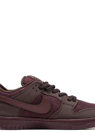 Кросівки nike dunk low city of love burgundy crush