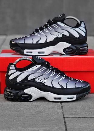Кроссовки nike air max tn plus gore-tex комбинированные серые