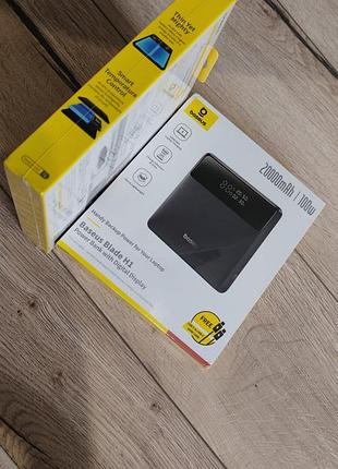 Новий павербанк baseus blade h1 20000mah 100w для ноутбука та macbook