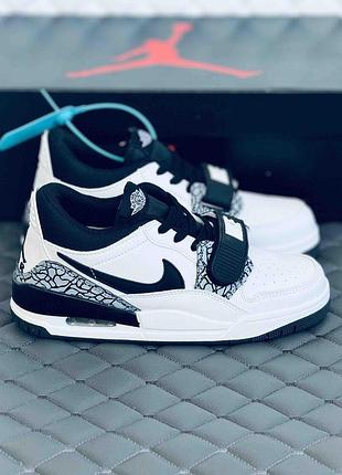 Nike air jordan legacy low кроссовки осенние на липучке jordan legacy 39, 41