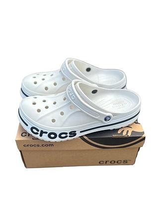 Кроксы crocs clog белые