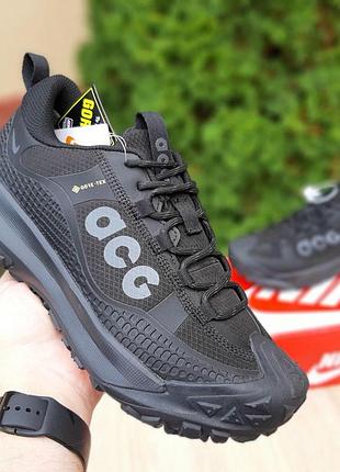 Теплые зимние мужские термо кроссовки nike acg mountain fly 2 low gore tex черные мужские кроссовки найк на гортекс 45(28.5см)