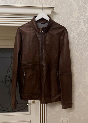 Massimo dutti шкіряна чоловіча куртка