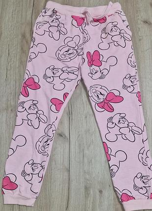 Брюки sinsey disney - 134 в отличном состоянии