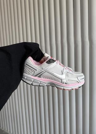Кросівки nike zoom vomero 5 white / pink premium 41