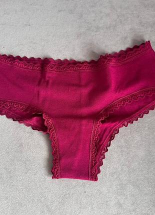 Базові бавовняні трусики вікторія сікрет оригінал victorias secret