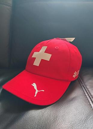 Бейсболка бавовняна puma switzerland osfa