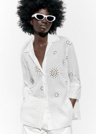 Рубашка/блуза zara р. l/40/12