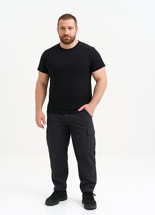Брюки cargo - plus size - графит 2