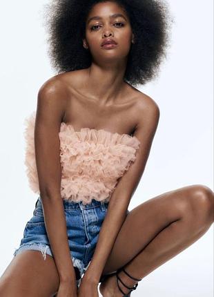 Топ корсет zara