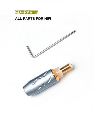 Viborg high end dc2.5g power connector jack dc 5.5 x 2.5mm