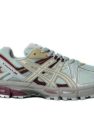Жіночі кросівки asics gel kahana 8 бежеві кроси високої якості на осінь весну асікс гель кахана