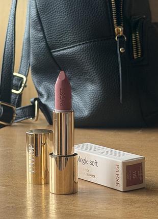 Матова помада для губ paese mattologie soft lipstick 115 cherry nude