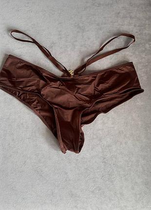 Сатиновые трусики бразилианы оригинал виктория сикрет victorias secret