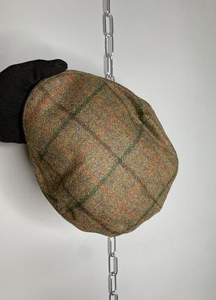 Твідова кепка failsworth gamekeeper flat cap 57 розмір шерсть moon