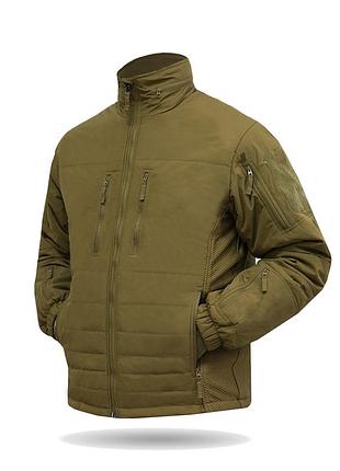 Утепленная тактическая куртка br pro geny 2 lightwarm койот 2xl