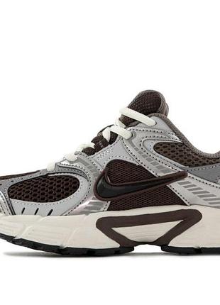 Женские nike zoom vomero 5 rnr cave stone gray brown black серые летние текстильные кроссовки 40
