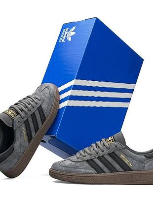 Женские кроссовки adidas spezial серые кроссы для пробежки адидас специал повседневные на весну лето вьетнам 39