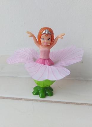 Игрушка kinder surprise flowee mini "flower girls". 2012 девочка-фея срочно